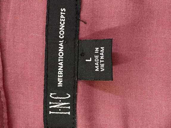 IN C ΠΟΥΚΑΜΙΣΟ HAWAIIAN ΡΟΖ ΑΝΤΡΙΚΟ PRE OWNED L