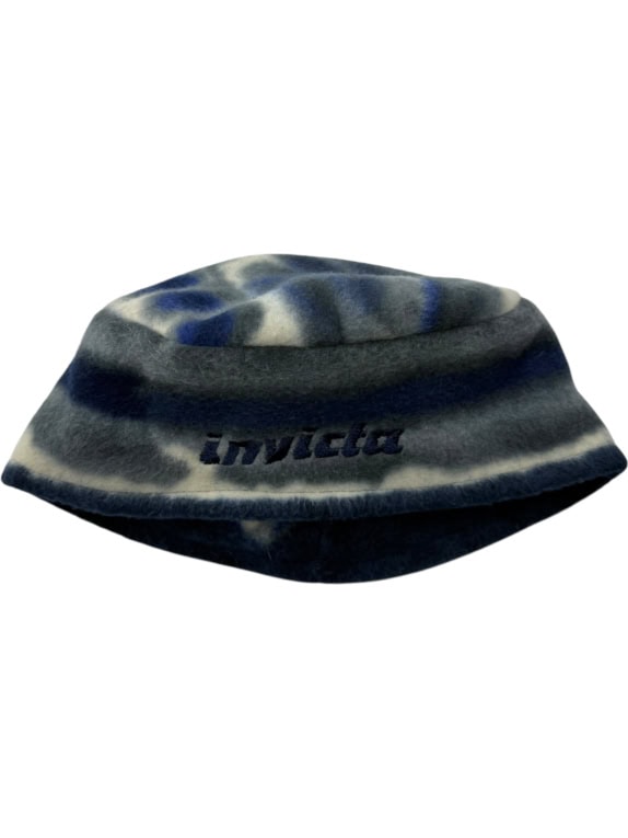 Invicta Fleece Σκουφάκι Vintage Logo Tie-Dye Μπλε Γκρι Unisex One Size