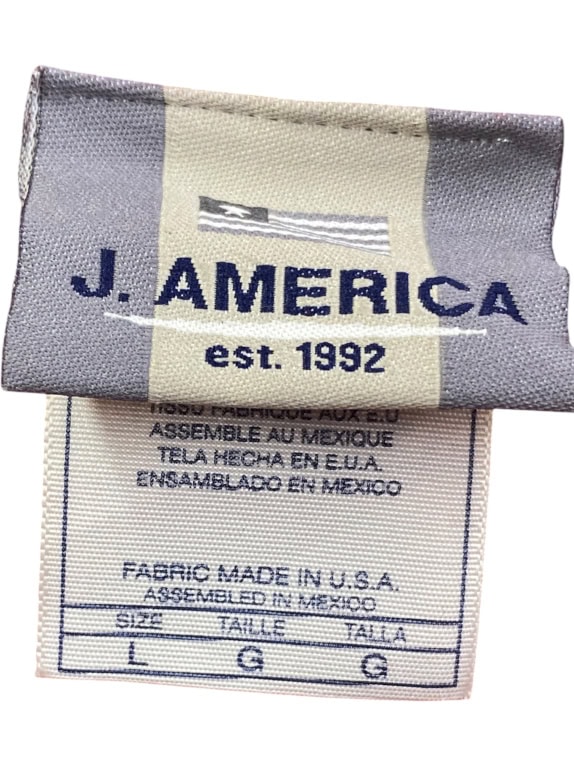 J. AMERICA ΜΠΛΟΥΖΑ ΜΑΚΡΥΜΑΝΙΚΗ SOUTH CAROLINA ΚΟΚΚΙΝΗ UNISEX L