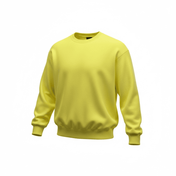 Jack & Jones Core Φούτερ Casual Μονόχρωμο Κίτρινο Ανδρικό L