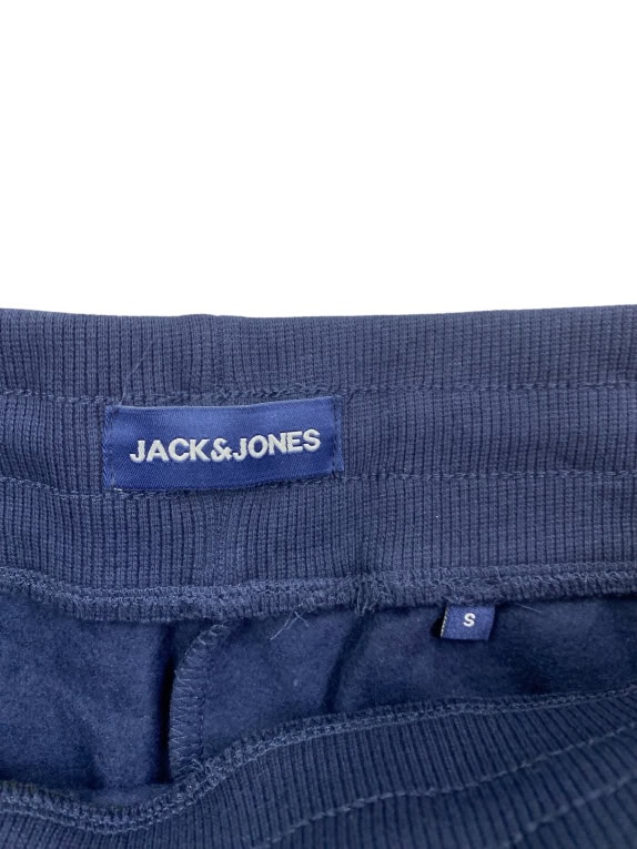 JACK & JONES Φόρμα Παντελόνι Μπλε Σκούρο Logo Ανδρική S (Small)