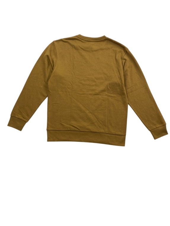 Jack & Jones Felpa Casual Tinta Unita Color Senape da Uomo L