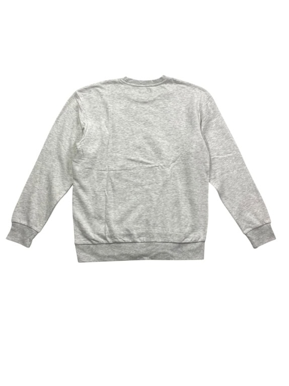 JACK & JONES Φούτερ Crewneck Casual Logo Γκρι Ανδρικό L