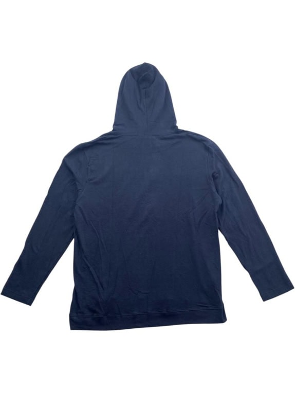 JACK & JONES ΦΟΥΤΕΡ ΜΕ ΚΟΥΚΟΥΛΑ TEXTURED NAVY BLUE ΑΝΔΡΙΚΟ 3XL