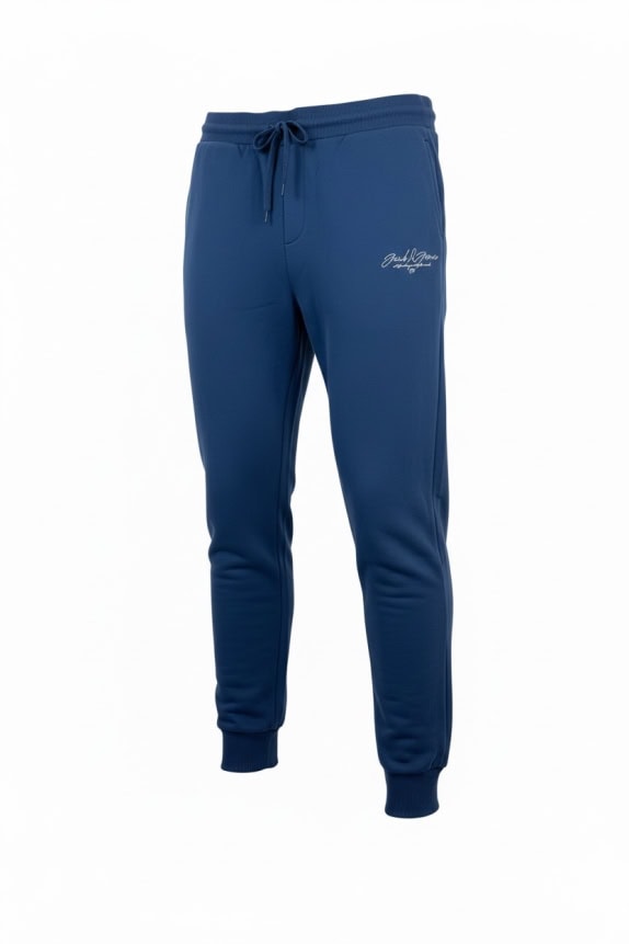 JACK & JONES pantaloni da tuta blu da uomo L