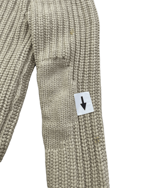Y2K TOMMY HILFIGER  ΠΛΕΚΤΟ ΠΑΝΩΦΟΡΙ CLASSIC OFF WHITE ΑΝΤΡΙΚΟ PRE OWNED M