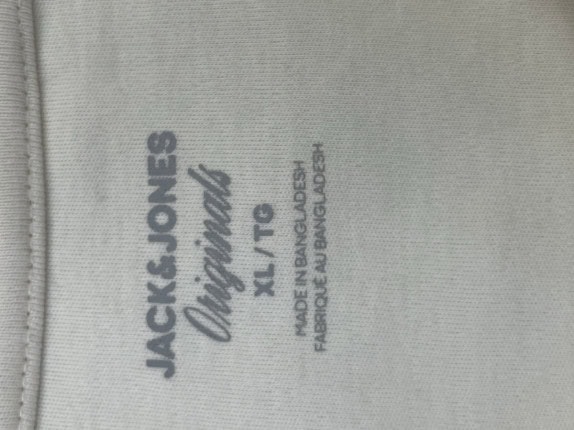 JACK AND JONES T SHIRT MINIMAL CREAM ΑΝΔΡΙΚΟ PRE OWNED XL