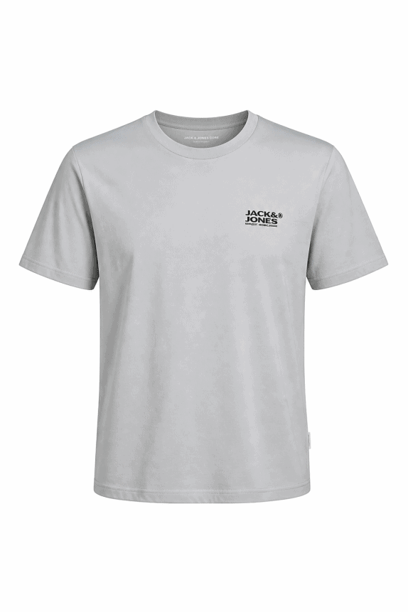 JACK JONES T SHIRT GRAPHIC ΑΝΟΙΧΤΟ ΓΚΡΙ ΑΝΤΡΙΚΟ PRE OWNED XL