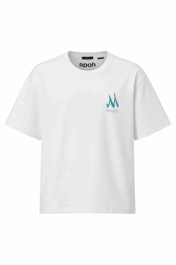 JACK JONES T SHIRT GRAPHIC BIANCA UOMO PRE OWNED M
