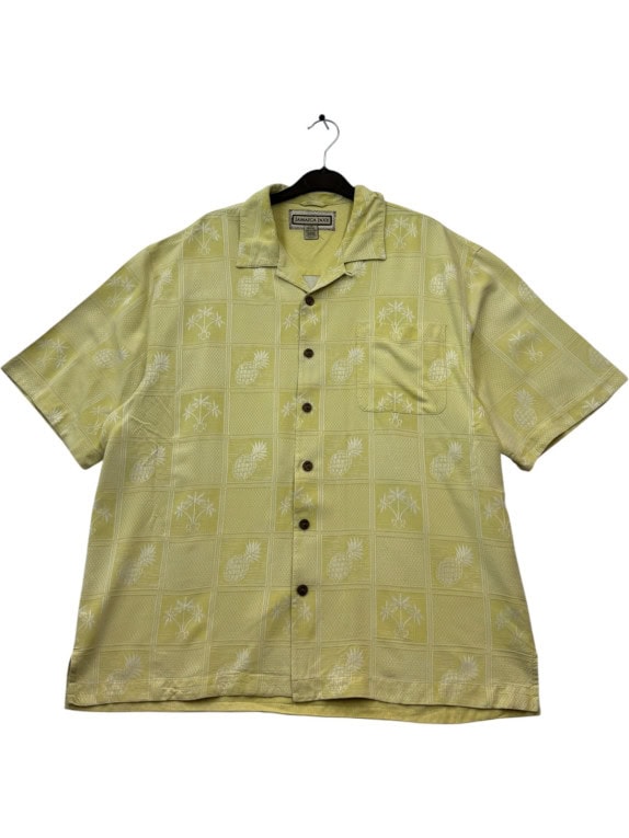 JAMAICA JAXX ΠΟΥΚΑΜΙΣΟ ΣΑΤΕΝ VINTAGE ΛΑΔΙ ΑΝΤΡΙΚΟ PRE OWNED L