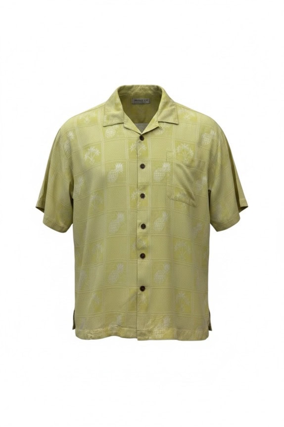 JAMAICA JAXX ΠΟΥΚΑΜΙΣΟ ΣΑΤΕΝ VINTAGE ΛΑΔΙ ΑΝΤΡΙΚΟ PRE OWNED L