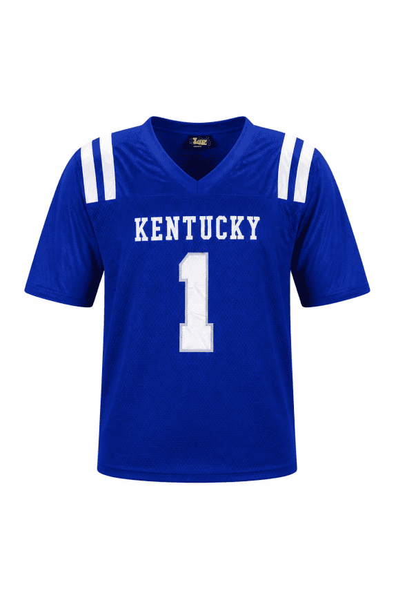JAPPAREL SPORTSWEAR JERSEY KENTUCKY BLUE MEN PRE OWNED S