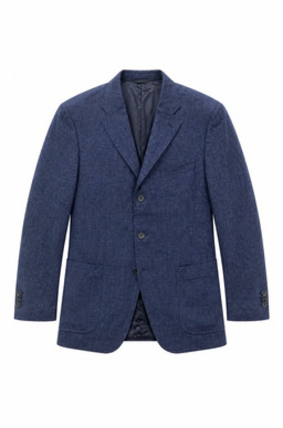 90S VINTAGE  BLAZER CLASSIC BLUE UOMO PRE OWNED XL