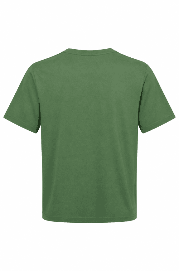 JECKERSON GRAPHIC TEE CASUAL OLIVE MEN PRE OWNED M
