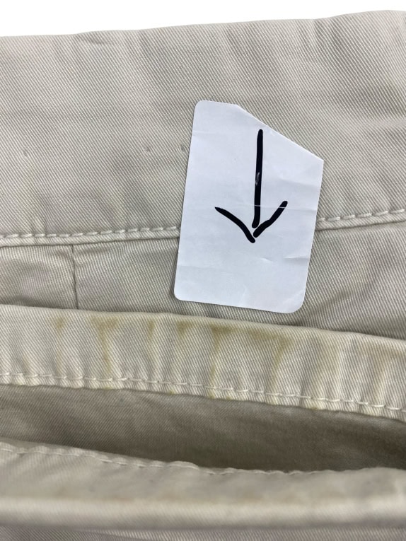 Jeckerson Pantaloni Chino Slim Fit Casual con Logo Beige da Uomo 30
