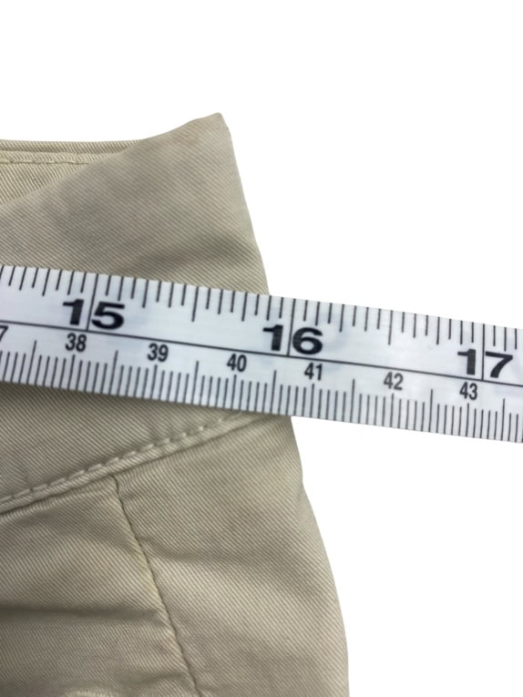 Jeckerson Pantaloni Chino Slim Fit Casual con Logo Beige da Uomo 30