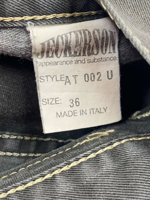 JECKERSON ΠΑΝΤΕΛΟΝΙ CLASSIC CHARCOAL ΑΝΤΡΙΚΟ PRE OWNED L