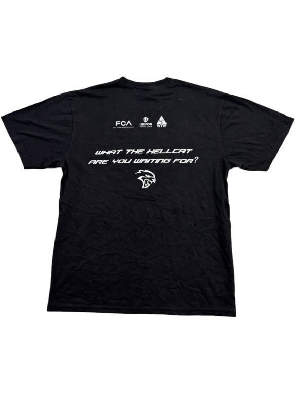 JERICO CLASSICS GRAPHIC T SHIRT RACING BLACK UNISEX PRE OWNED M
