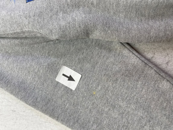 1998 CHASE ΜΠΛΟΥΖΑ ΦΟΥΤΕΡ STREETWEAR ΓΚΡΙ ΑΝΤΡΙΚΟ PRE OWNED M