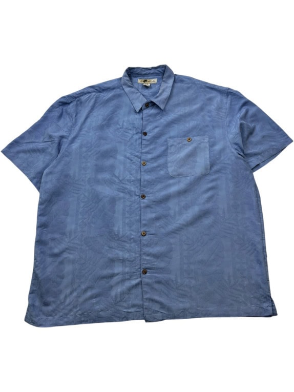 JOE MARLIN ΠΟΥΚΑΜΙΣΟ HAWAIIAN ΜΠΛΕ ΑΝΔΡΙΚΟ PRE OWNED XXL