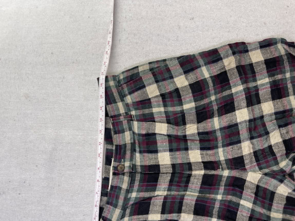 JOHN SMEDLEY SHORTS CHECKED MULTICOLOR ΓΥΝΑΙΚΕΙΟ PRE OWNED L