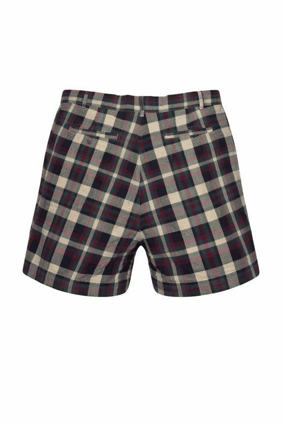JOHN SMEDLEY SHORTS CHECKED MULTICOLOR ΓΥΝΑΙΚΕΙΟ PRE OWNED L