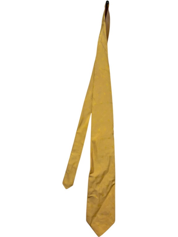 JOOP TIE CLASSIC MUSTARD MENS PRE OWNED