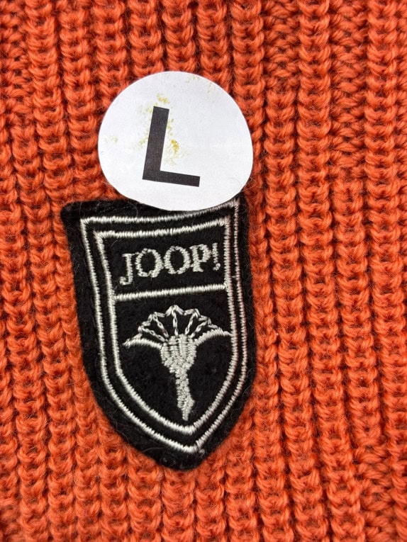 JOOP ΠΛΕΚΤΟ ΜΕ ΜΙΣΟ ΦΕΡΜΟΥΑΡ CLASSIC ΚΕΡΑΜΙΔΙ ΑΝΤΡΙΚΟ PRE OWNED L