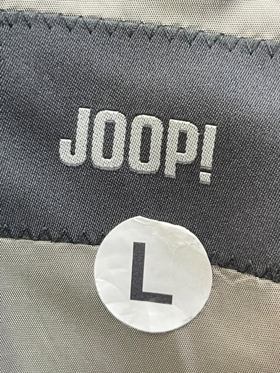 JOOP ΣΑΚΑΚΙ ΚΛΑΣΙΚΟ ΣΚΟΥΡΟ ΓΚΡΙ ΑΝΤΡΙΚΟ PRE OWNED L