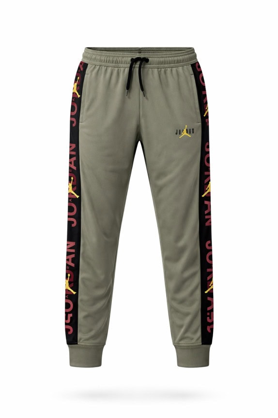 JORDAN PANTALONI JOGGER STREETWEAR VERDE UOMO PRE OWNED XL