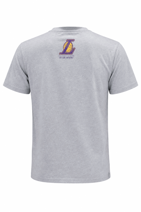 NBA T SHIRT GRAPHIC LOGO GRIGIO UOMO PRE OWNED M
