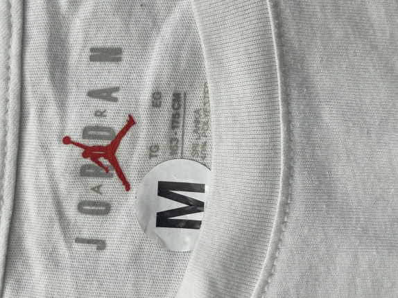 JORDAN GRAPHIC TEE ATHLETIC ΛΕΥΚΟ ΑΝΤΡΙΚΟ PRE OWNED M