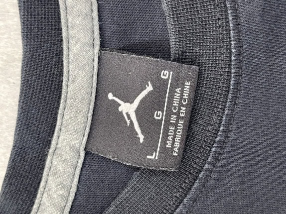 JORDAN GRAPHIC TEE ΜΑΥΡΟ ΑΝΤΡΙΚΟ PRE OWNED L