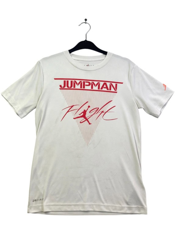JORDAN GRAPHIC TEE SPORTSWEAR OFF WHITE ΑΝΤΡΙΚΟ PRE OWNED S