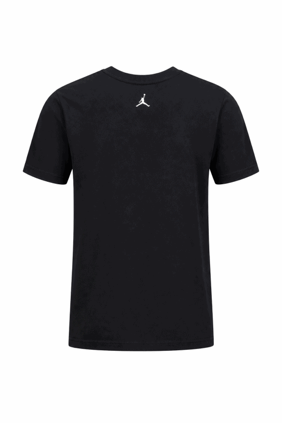 JORDAN GRAPHIC TEE STREETWEAR BLACK MEN PRE OWNED S