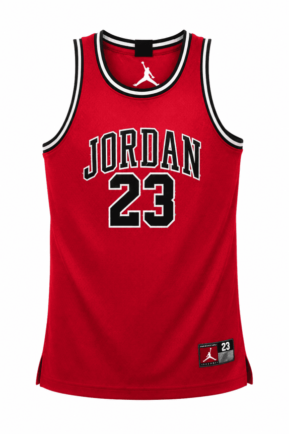 1990s JORDAN GRAPHIC TEE STREETWEAR RED ΑΝΤΡΙΚΟ PRE OWNED S