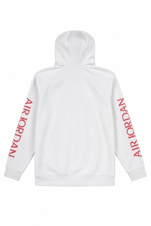 JORDAN HOODIE STREETWEAR OFF WHITE UNISEX PRE OWNED L