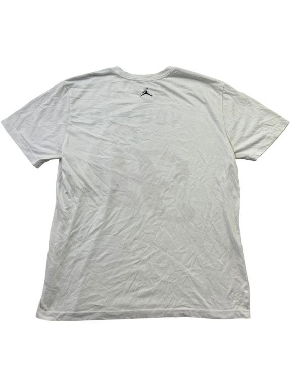 JORDAN ΚΟΝΤΟΜΑΝΙΚΗ ΜΠΛΟΥΖΑ GRAPHIC SPORTSWEAR ΛΕΥΚΟ ΑΝΤΡΙΚΟ PRE OWNED L