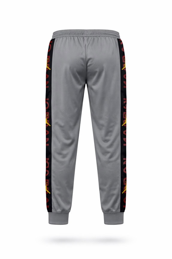 JORDAN PANTALONI DA TUTA STREETWEAR GRIGIO UOMO PRE OWNED XL
