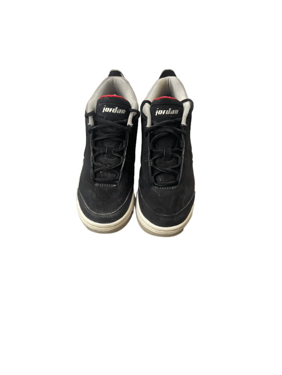 JORDAN SNEAKERS BASKETBALL ΜΑΥΡΟ ΚΟΚΚΙΝΟ UNISEX PRE OWNED EU 40