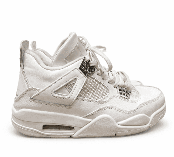 Air Jordan 4 Retro GS Pure Money 2017 SNEAKERS RETRO WHITE UNISEX PRE OWNED EU 40