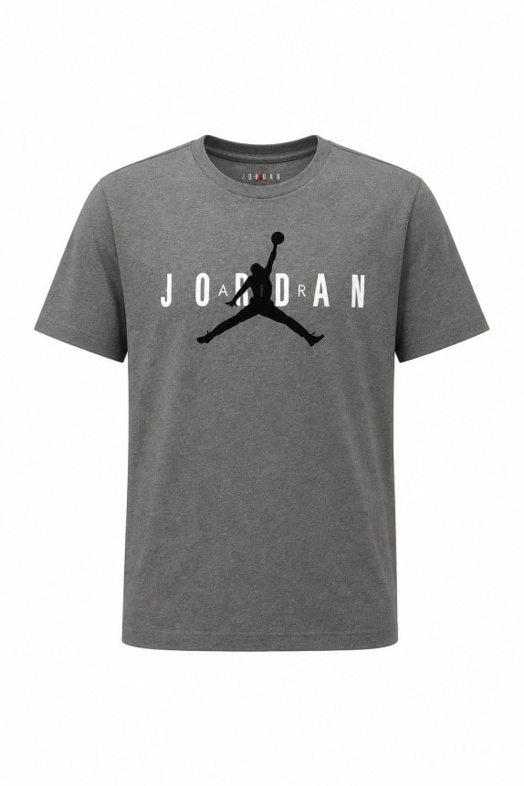JORDAN T SHIRT STREETWEAR GRIGIO UOMO PRE OWNED M