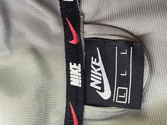 JORDAN TRACK JACKET GRAPHIC ΓΚΡΙ ΑΝΤΡΙΚΟ PRE OWNED L