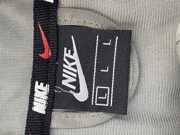 NIKE TRACK JACKET RETRO ΓΚΡΙ ΑΝΤΡΙΚΟ PRE OWNED L