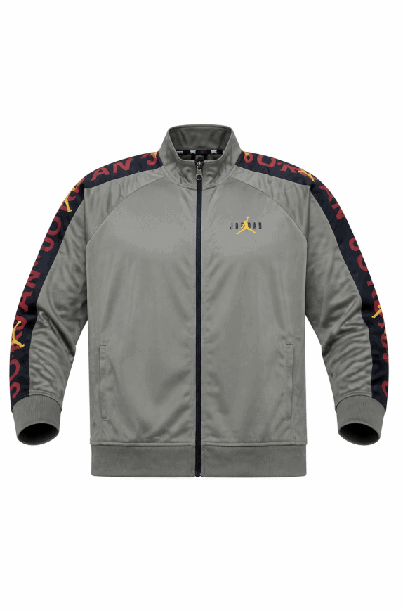 NIKE TRACK JACKET RETRO ΓΚΡΙ ΑΝΤΡΙΚΟ PRE OWNED L