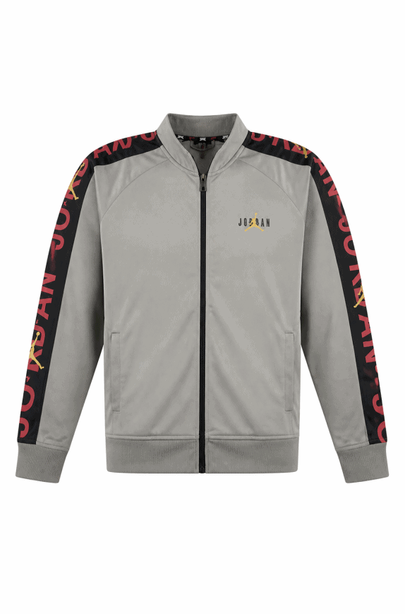 JORDAN TRACK JACKET RETRO GREY MEN PRE OWNED M