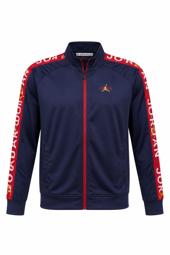 JORDAN TRACK JACKET SPORTSWEAR BLUE MEN PRE OWNED XXL