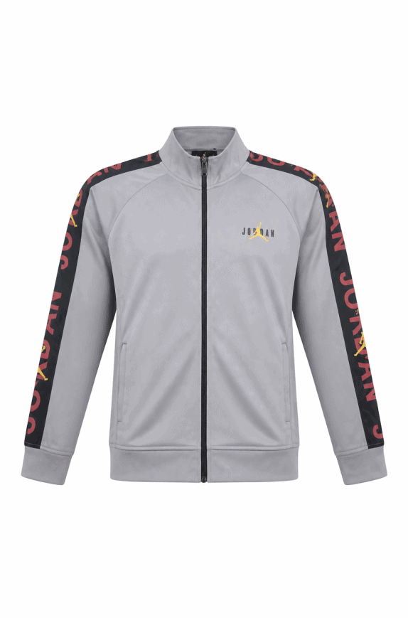 JORDAN TRACK JACKET STREETWEAR ΓΚΡΙ ΑΝΤΡΙΚΟ PRE OWNED L
