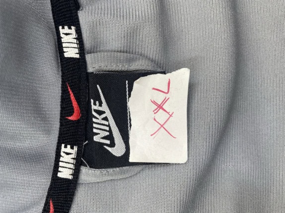 JORDAN TRACK JACKET STREETWEAR ΓΚΡΙ ΑΝΤΡΙΚΟ PRE OWNED XXL