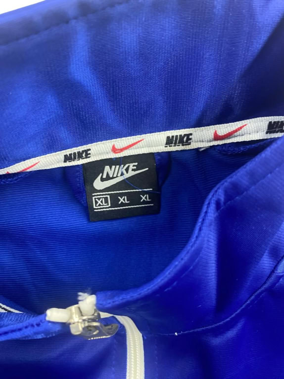 JORDAN Ζακέτα Track Jacket Jumpman Λογότυπο Μπλε / Λευκό Ανδρική XL